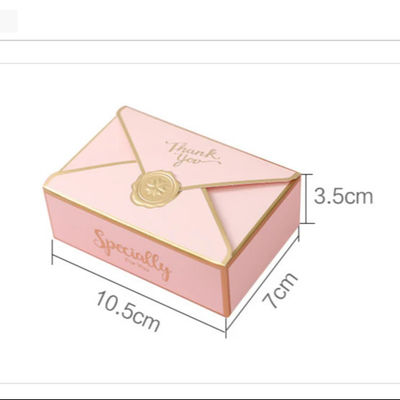 Boîte cadeau d'emballage personnalisée pour l'impression de chocolat de mariage
