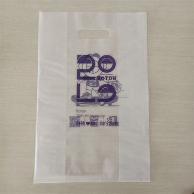 Sacs à main transparents Hdpe Sacs en plastique à découpe sous pression Polybag ODM/OEM Sacs de magasinage imprimés