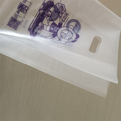Sacs à main transparents Hdpe Sacs en plastique à découpe sous pression Polybag ODM/OEM Sacs de magasinage imprimés