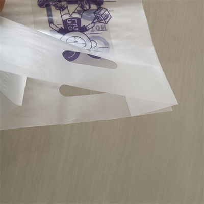 Sacs à main transparents Hdpe Sacs en plastique à découpe sous pression Polybag ODM/OEM Sacs de magasinage imprimés