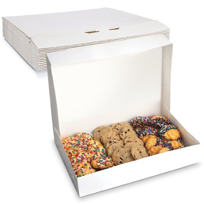 Production annuelle boîte à gâteaux en carton blanc plus large pour les produits ménagers