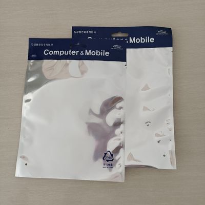 Service OEM accepté Logo imprimé sur mesure Sac Mylar pour emballage d'électronique grand public