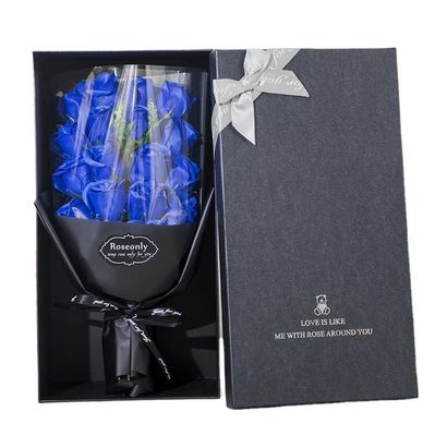 Boîte en carton à fleurs pour la fête des mères Des fleurs et des plantes préservées pour montrer votre amour