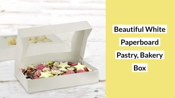 Boîtes de gâteaux Kraft personnalisées de 12x8x2,25 pouces pour un emballage respectueux de l'environnement
