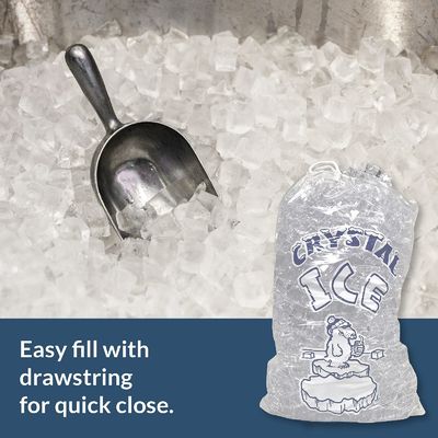congélateur plastique cube de glace sac en plastique personnalisé durable réutilisable