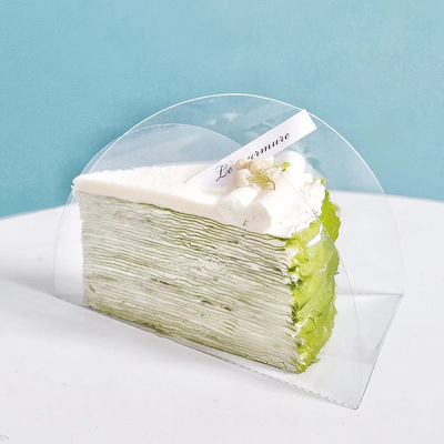 Matériau de film PET de qualité alimentaire boîte de gâteau à pain transparente pour petites pâtisseries de mariage
