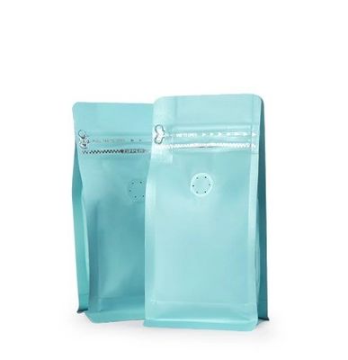 Sacs à vannes de café en papier kraft personnalisés avec fermeture à glissière et vanne pour les produits en 2023