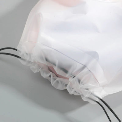 Sac à cordes de poly EVA en plastique congelé Sac de rangement de cordes de poly pour vêtements Logo personnalisé