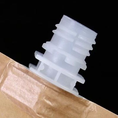 Sacoche à bouteille debout pour la crème cosmétique liquide papier kraft plastique matériau de stratification