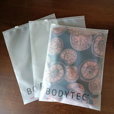 Logo personnalisé PET/PE CPP Emballage à fermeture à glissière pour cosmétiques et maillots de bain congelés