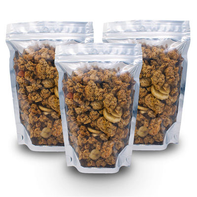 Sac à fermeture à glissière anti-odeur 6x9 pouces pratique pour le stockage d'autres aliments en matériau Mylar