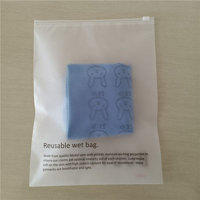 Logo personnalisé PET/PE CPP Emballage à fermeture à glissière pour cosmétiques et maillots de bain congelés