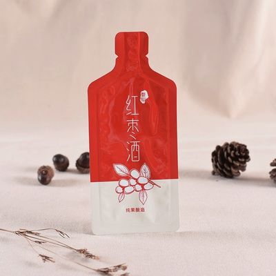 Conception gratuite de sac d'emballage en feuille d'aluminium pour commande personnalisée liquide