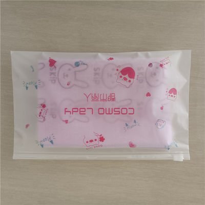 Emballage de vêtements avec logo personnalisé Sac fermeture à glissière pour vêtements congelés réutilisables en plastique