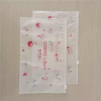 Emballage de vêtements avec logo personnalisé Sac fermeture à glissière pour vêtements congelés réutilisables en plastique
