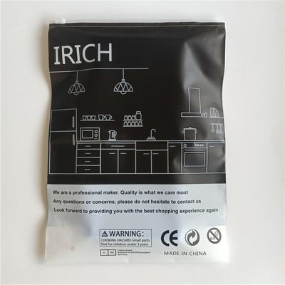 Entreposage de vêtements avec sac fermeture à glissière CPE imprimé sur mesure