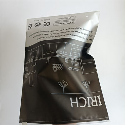 Entreposage de vêtements avec sac fermeture à glissière CPE imprimé sur mesure
