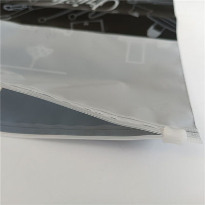 Entreposage de vêtements avec sac fermeture à glissière CPE imprimé sur mesure