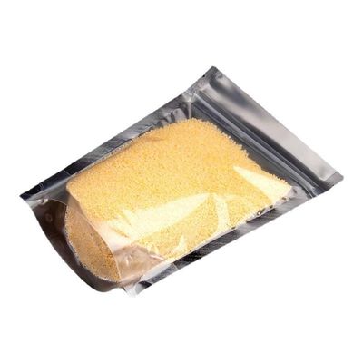 Emballages alimentaires transparents en plastique PE avec logo aseptique