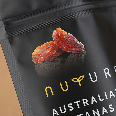 Commande personnalisée acceptée Sacs d'emballage alimentaire autoportants pour fruits secs et noix
