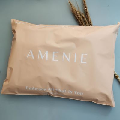 Impression en gravure Sac d'emballage aseptique pour vêtements avec logo imprimé et fermeture à glissière