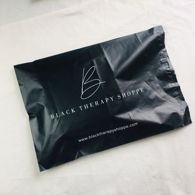 Impression en gravure Sac d'emballage aseptique pour vêtements avec logo imprimé et fermeture à glissière