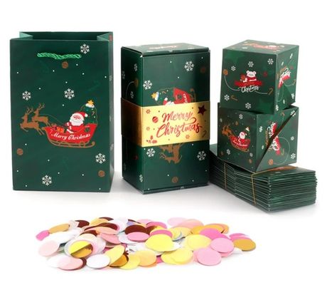 Matériau d'emballage DIY Boîte cadeau surprise d'anniversaire