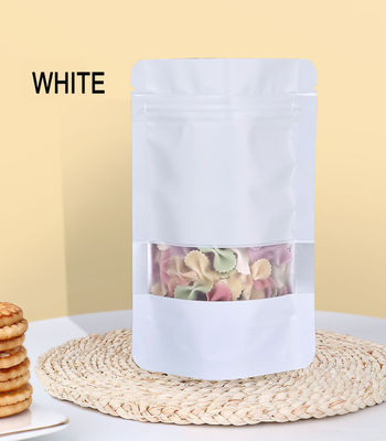 Matte Finition Fermeture à glissière Package pour les fruits secs Stand Up Pouch Kraft Bag