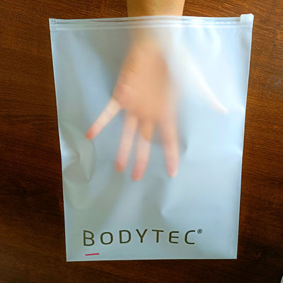 Sac Mylar holographique pour emballage de vêtements transparents en PE