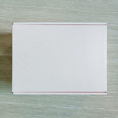 Commande personnalisée Boîtes postales en papier carton rose pour emballage écologique