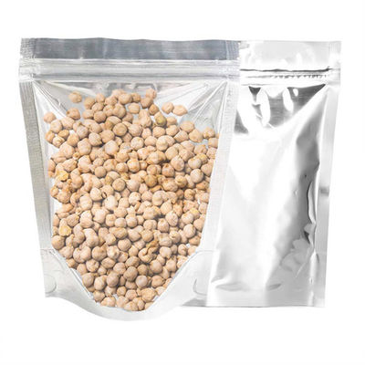 Sac d'emballage alimentaire polybag en papier peint sur mesure avec fenêtre pour l'emballage alimentaire