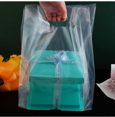 Structure du matériau en plastique Taille personnalisée Sac à gâteaux accepté pour l'emballage de la salade