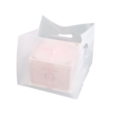 Structure du matériau en plastique Taille personnalisée Sac à gâteaux accepté pour l'emballage de la salade
