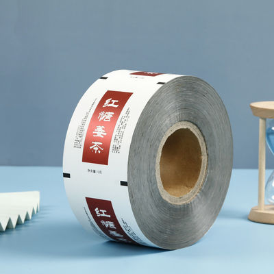 Demandes du client Épaisseur PE film d'aluminium stratifié en poudre de thé instantanée