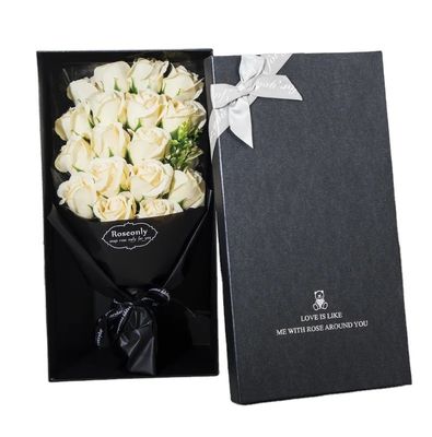 Boîte d'emballage en papier personnalisée en couleur cadeau pour la Saint-Valentin
