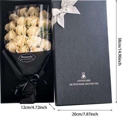 Boîte d'emballage en papier personnalisée en couleur cadeau pour la Saint-Valentin