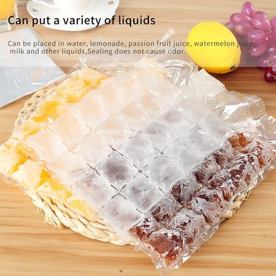 Structure du matériau PE Transparent Sac d'emballage en plastique à usage unique