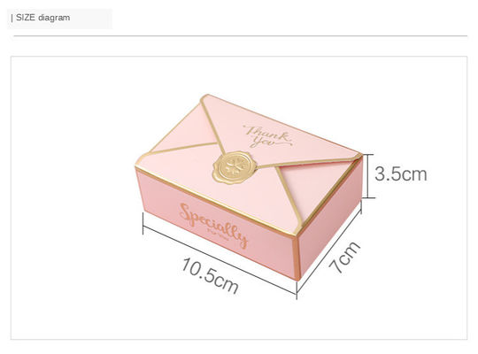 Impression personnalisée de luxe boîte de papier pliable boîtes d'emballage de papier élégant pour le chocolat