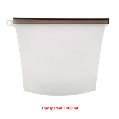 Logo personnalisé sac de cuisine en silicone pour enfants collations rangement réutilisable de qualité alimentaire