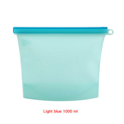 Logo personnalisé sac de cuisine en silicone pour enfants collations rangement réutilisable de qualité alimentaire