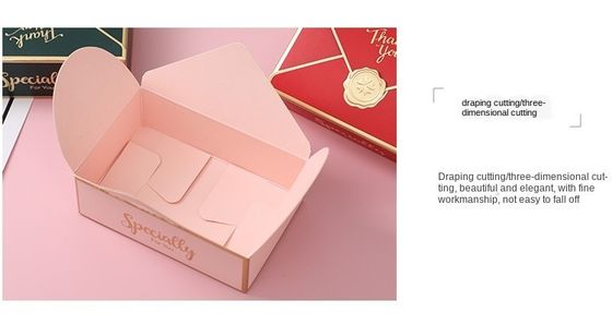 Boîte cadeau d'emballage personnalisée pour l'impression de chocolat de mariage