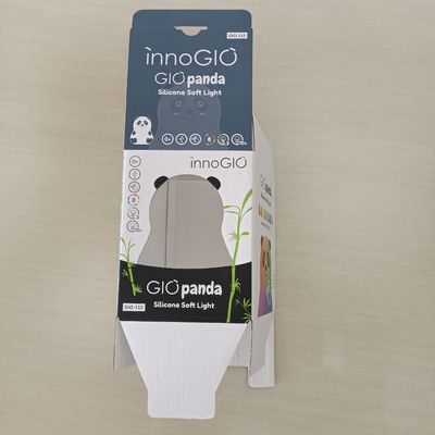 Boîte d'emballage en papier ondulé personnalisé avec imprimante de logo Matériau d'emballage écologique