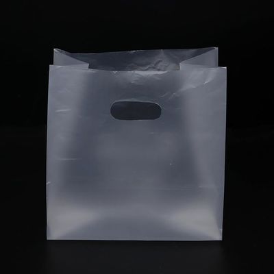 Sac à main écologique personnalisé THANKYOU Sac de magasinage en plastique d'épaisseur de 50 à 200 microns
