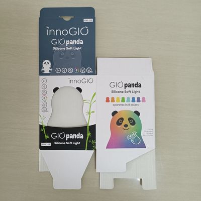 Boîte d'emballage en papier ondulé personnalisé avec imprimante de logo Matériau d'emballage écologique