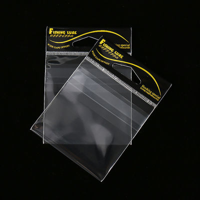 Emballage du boîtier de téléphone portable Sacs auto-adhésifs OPP imprimés sur mesure avec conception transparente