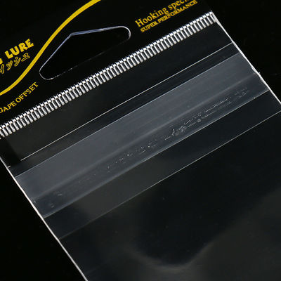 Emballage du boîtier de téléphone portable Sacs auto-adhésifs OPP imprimés sur mesure avec conception transparente