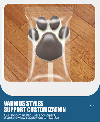Emballage de crème glacée transparente avec couleur personnalisable et certificat LFGB