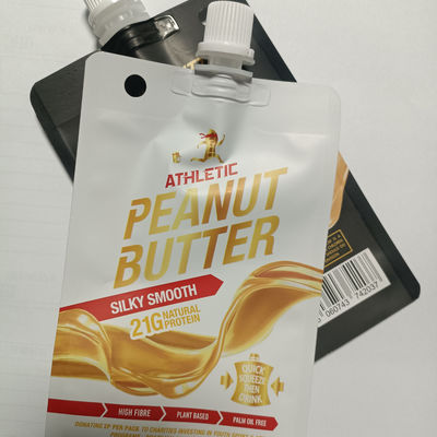 0.15 mm épaisseur Mylar brun 90 g poubelle en aluminium pour emballage de purée de fruits