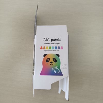 Boîte d'emballage en papier ondulé personnalisé avec imprimante de logo Matériau d'emballage écologique