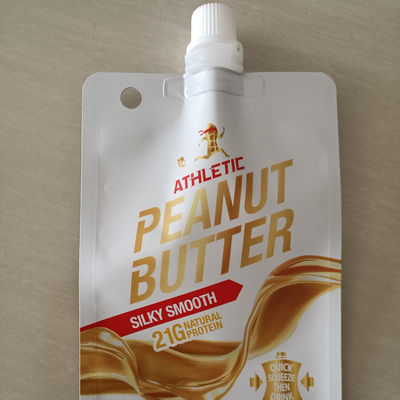 0.15 mm épaisseur Mylar brun 90 g poubelle en aluminium pour emballage de purée de fruits